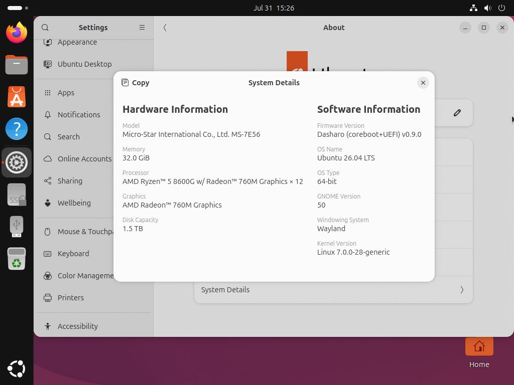 Ubuntu 26.04